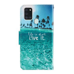 Funda con colgante para el Samsung Galaxy A21s Live It