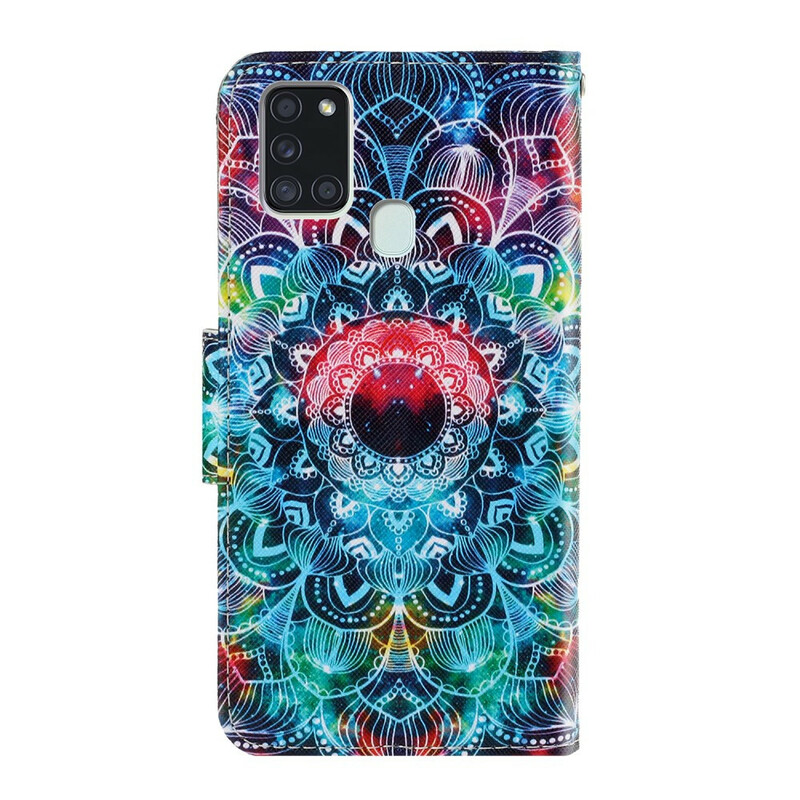 Funda con colgante de mandala para el Samsung Galaxy A21s