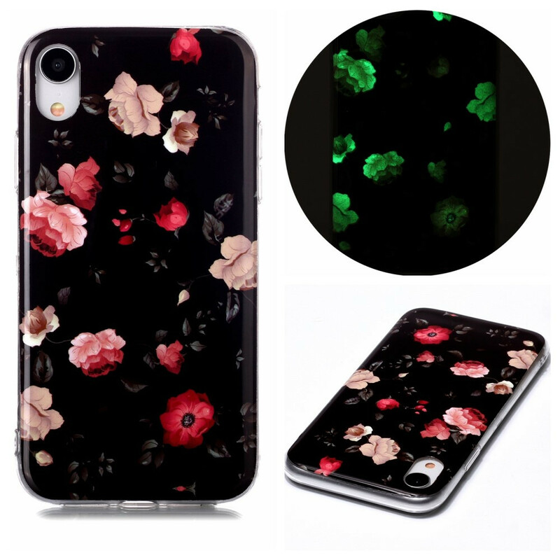 Funda iPhone XR Serie Floralies Fluorescente