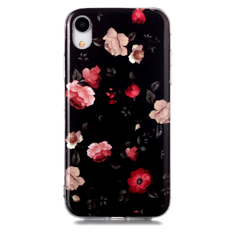 Funda iPhone XR Serie Floralies Fluorescente