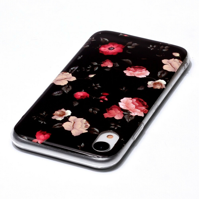 Funda iPhone XR Serie Floralies Fluorescente