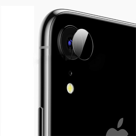Protector de lente de cristal templado para el iPhone XR