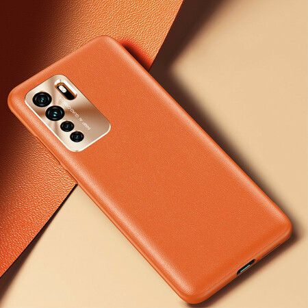 Huawei P40 Lite 5G Style Funda de cuero de color