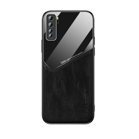 Funda de cuero magnética para Huawei P40