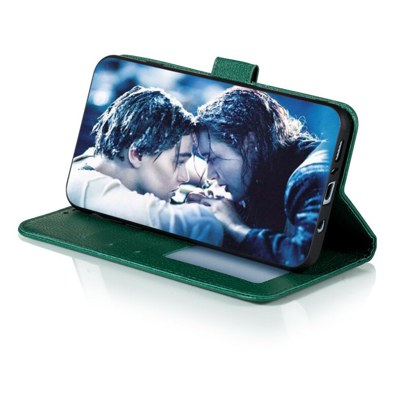 Funda de polipiel para Samsung Galaxy A21s Vive tu sueño Funda de polipiel para Samsung Galaxy A21s Vive tu sueño