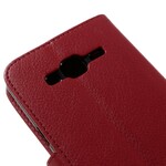 Funda de polipiel para Samsung Galaxy J3 2016