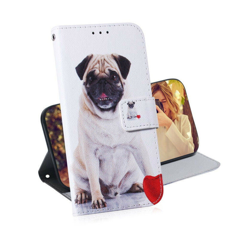 Funda para el perro Pug del Samsung Galaxy A21s