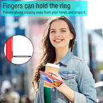 Funda de fibra de carbono y anillo del Samsung Galaxy A21s Funda de fibra de carbono y anillo del Samsung Galaxy A21s