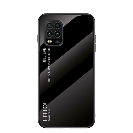 Xiaomi Mi 10 Lite Cover Hello Tempered Glass