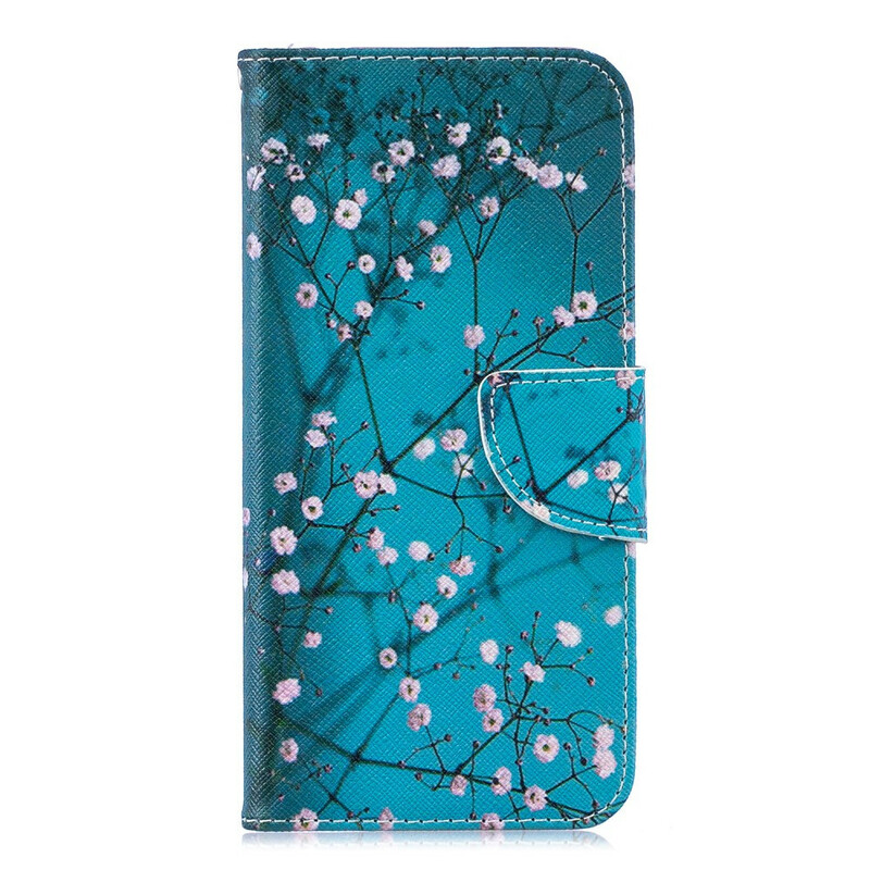 Funda de árbol de flores para el Honor 8A