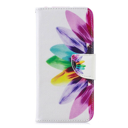 Funda de flor de acuarela para el Honor 8A