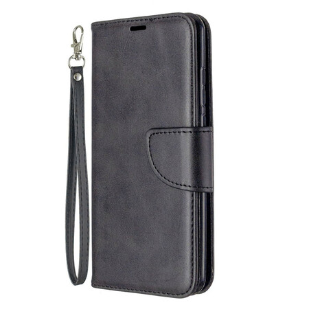 Funda Huawei P Smart 2020 solapa oblicua lisa