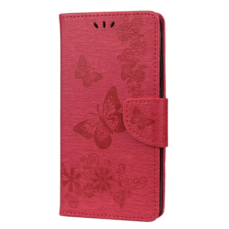 Funda Huawei P smart 2020 Splendid Butterflies con colgante Funda Huawei P smart 2020 Splendid Butterflies con colgante