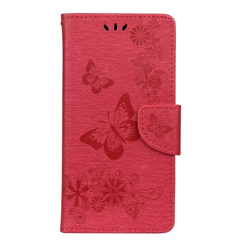 Funda Huawei P smart 2020 Splendid Butterflies con colgante Funda Huawei P smart 2020 Splendid Butterflies con colgante