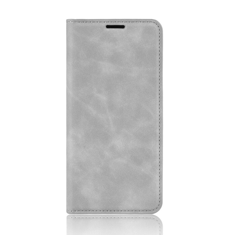 Funda abatible Samsung Galaxy S10 Lite Efecto cuero suave