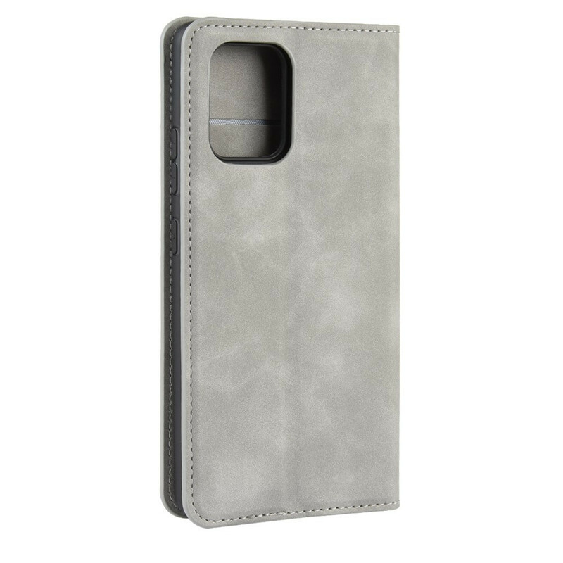 Funda abatible Samsung Galaxy S10 Lite Efecto cuero suave