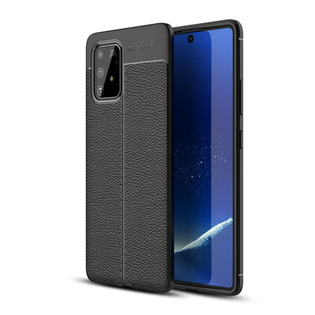 Funda de cuero para Samsung Galaxy S10 Lite de doble línea