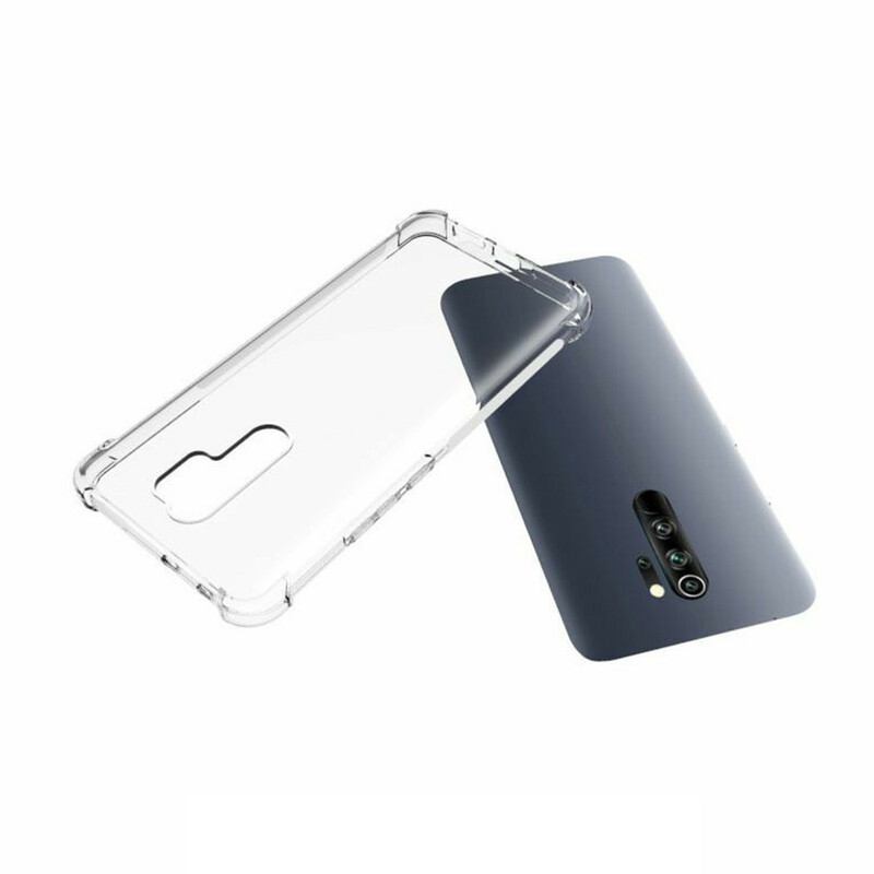 Xiaomi Redmi 9 Funda Transparente Esquinas Reforzadas