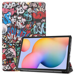 Funda inteligente Samsung Galaxy Tab S6 Lite Graffiti Fun