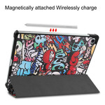 Funda inteligente Samsung Galaxy Tab S6 Lite Graffiti Fun