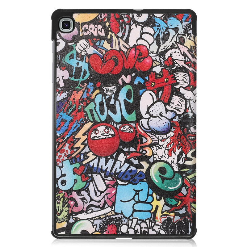 Funda inteligente Samsung Galaxy Tab S6 Lite Graffiti Fun