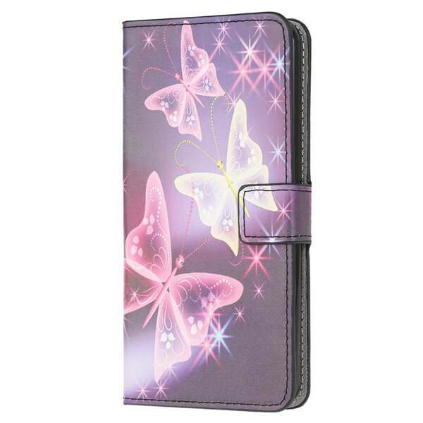 Funda Samsung Galaxy S10 Lite Mariposas de neón