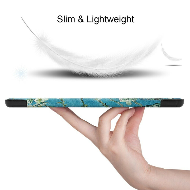 Funda inteligente Samsung Galaxy Tab S6 Lite Ramas florecidas