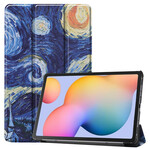 Funda inteligente Samsung Galaxy Tab S6 Lite Starry Night