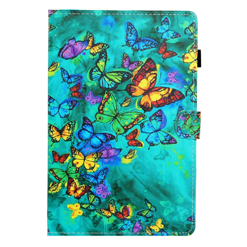 Funda Samsung Galaxy Tab S6 Lite Mariposas