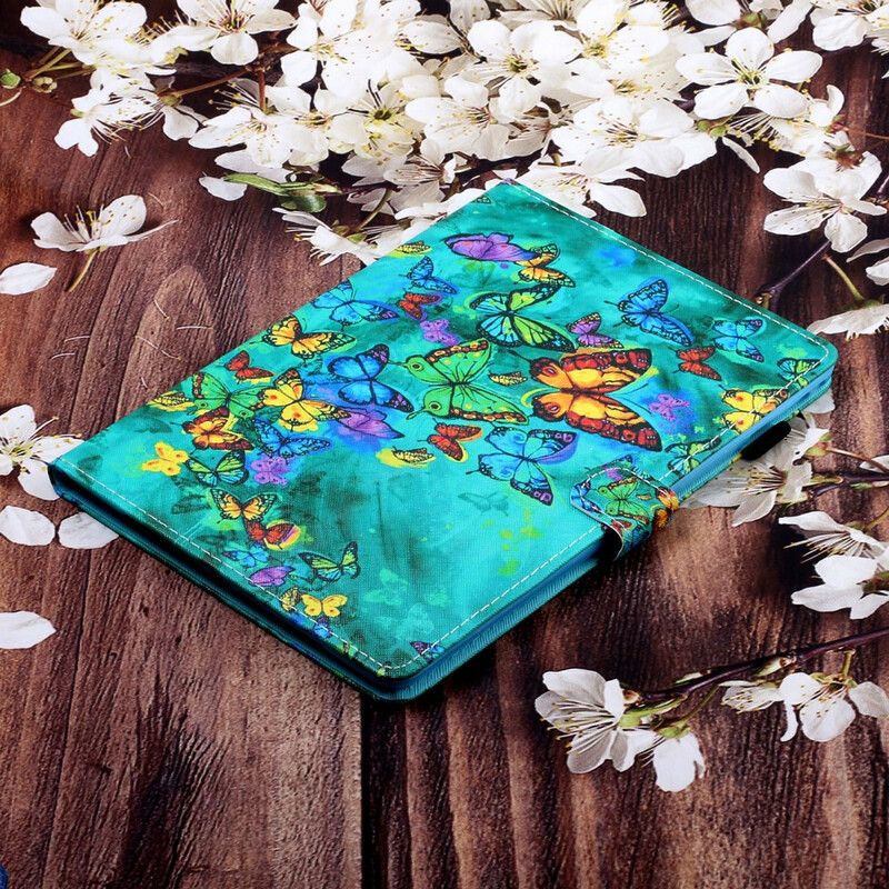 Funda Samsung Galaxy Tab S6 Lite Mariposas