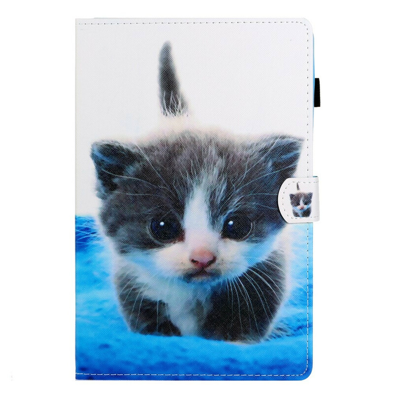 Funda de gatito para Samsung Galaxy Tab S6 Lite