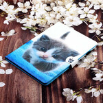 Funda de gatito para Samsung Galaxy Tab S6 Lite