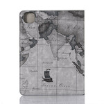 Funda de mapa del mundo para iPad Pro 12.9" (2020) / (2018)