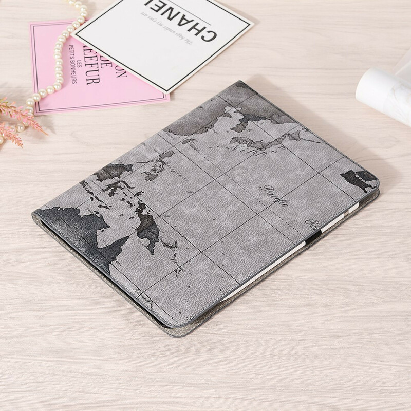 Funda de mapa del mundo para iPad Pro 12.9" (2020) / (2018)