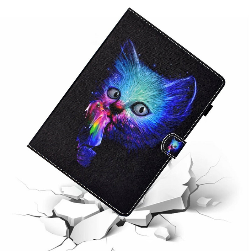 Funda Samsung Galaxy Tab S6 Lite Psycho Cat
