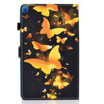 Sasmung Galaxy Tab S6 Lite Funda Unique Butterflies