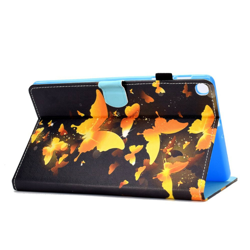Sasmung Galaxy Tab S6 Lite Funda Unique Butterflies