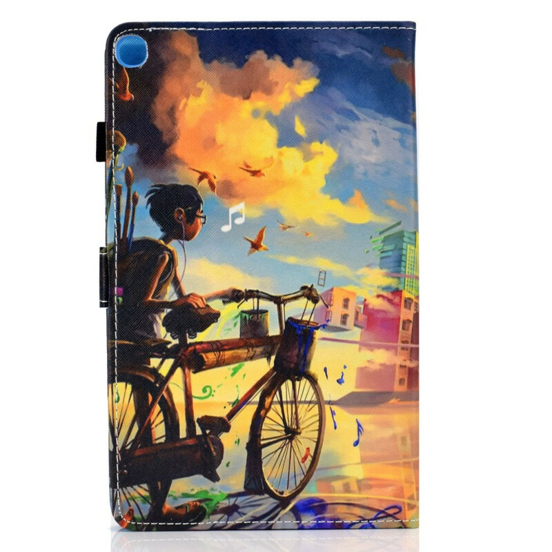 Samsung Galaxy Tab S6 Lite Bike Funda Art