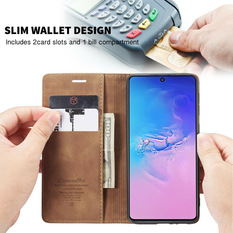 Flip Cover Samsung Galaxy S10 Lite Leatherette