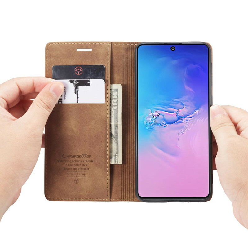 Flip Cover Samsung Galaxy S10 Lite Leatherette