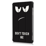 Funda inteligente Samsung Galaxy Tab S6 Lite reforzada Don't Touch Me
