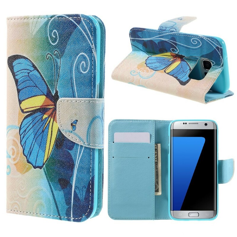 Funda de mariposas para Samsung Galaxy S7 Edge