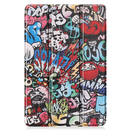 Funda inteligente Samsung Galaxy Tab S6 Lite Pencil Funda Graffiti