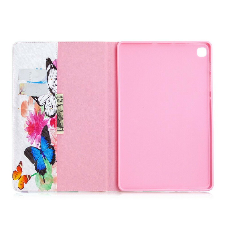 Funda Samsung Galaxy Tab S6 Lite Serie Butterfly