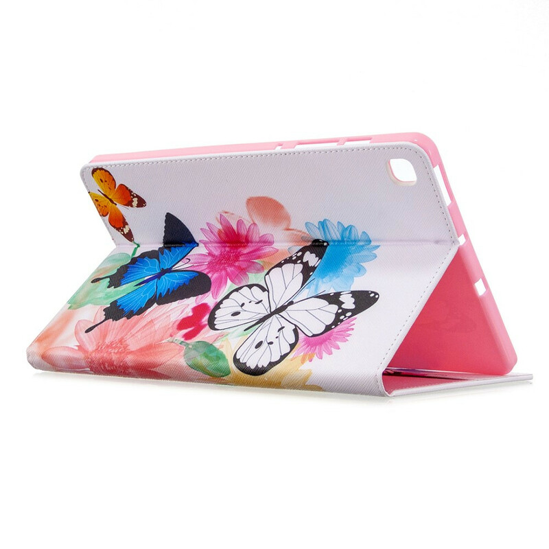 Funda Samsung Galaxy Tab S6 Lite Serie Butterfly