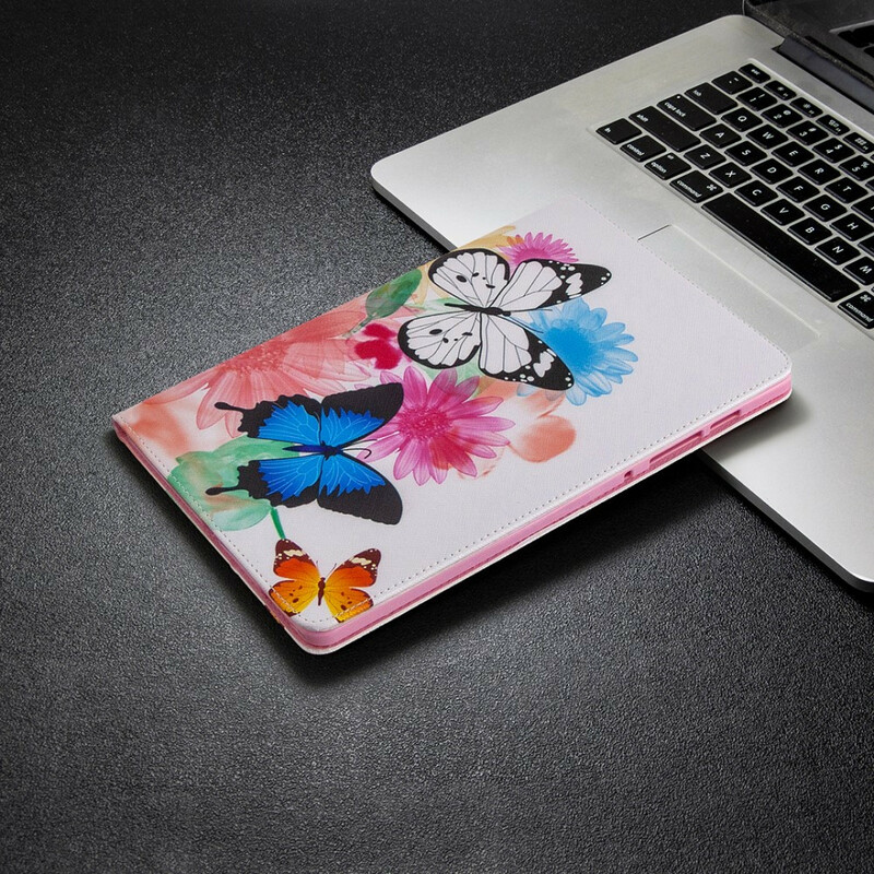 Funda Samsung Galaxy Tab S6 Lite Serie Butterfly