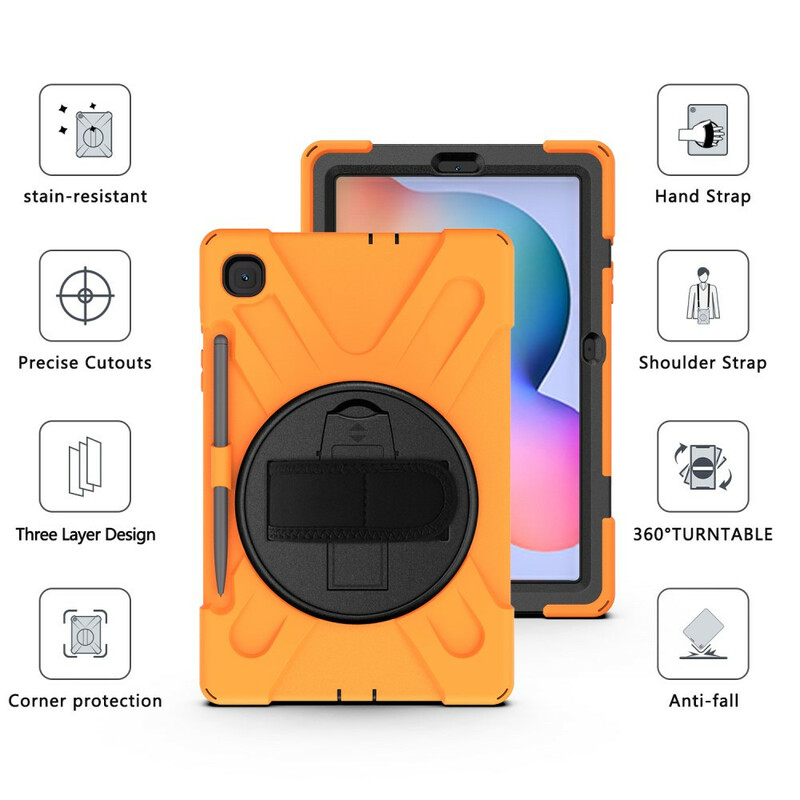 Samsung Galaxy Tab S6 Lite Funda rígida de Utra con colgante