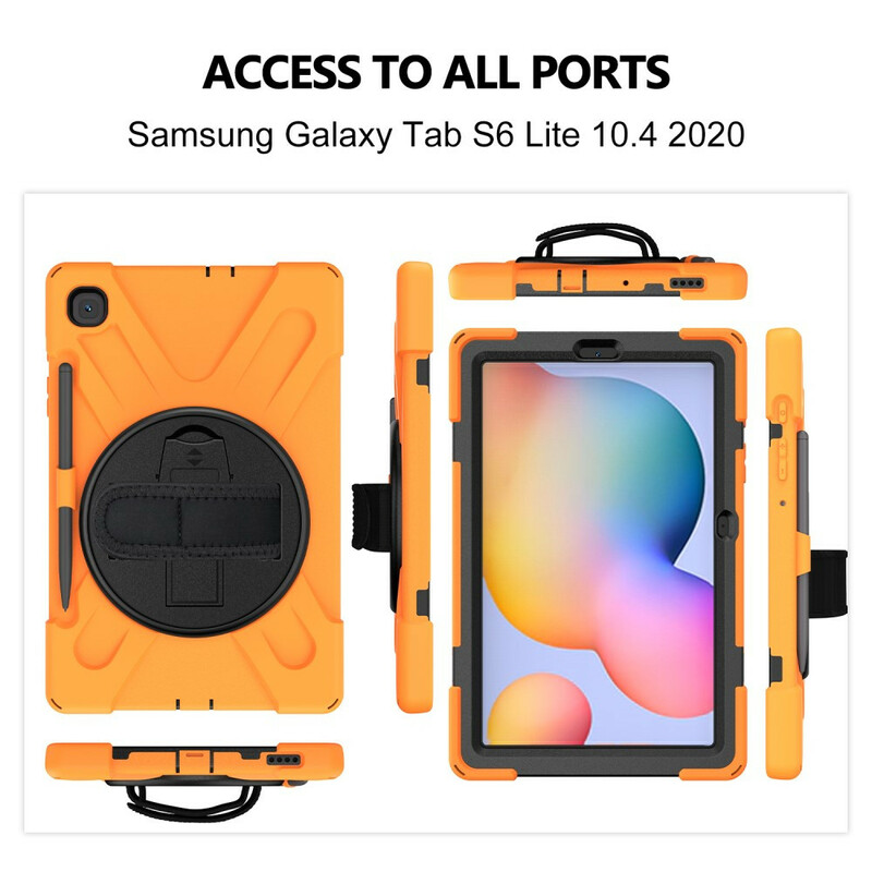 Samsung Galaxy Tab S6 Lite Funda rígida de Utra con colgante