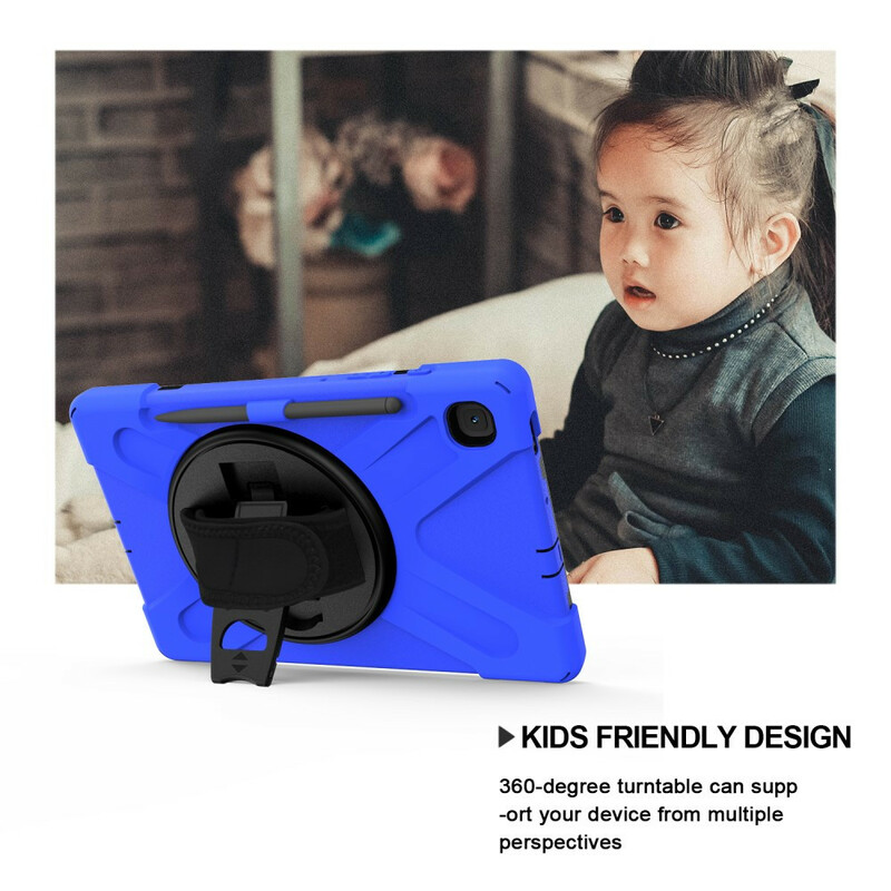 Funda resistente a los rayos Utra del Samsung Galaxy Tab S6 Lite con colgante Funda resistente a los rayos Utra del Samsung Galaxy Tab S6 Lite con colgante