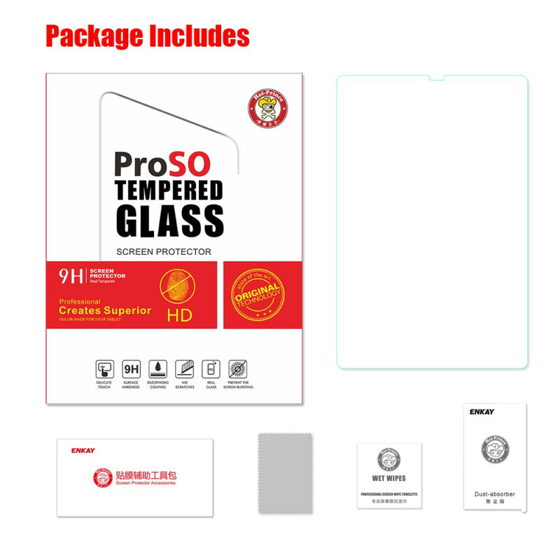 Protección de cristal templado HAT PRINCE para la pantalla del Samsung Galaxy Tab S6